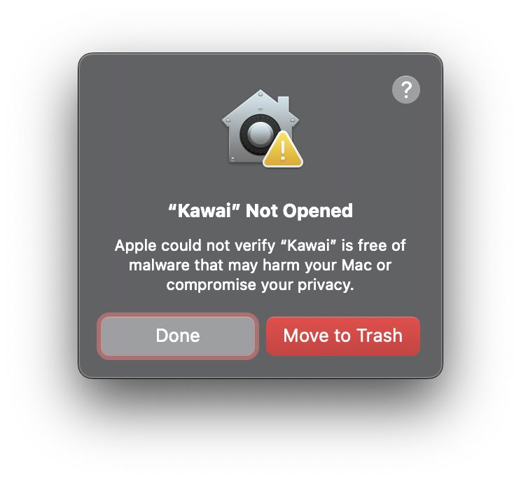 macOS Security Settings
